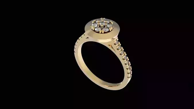 Engagement Ring Free 3D print model