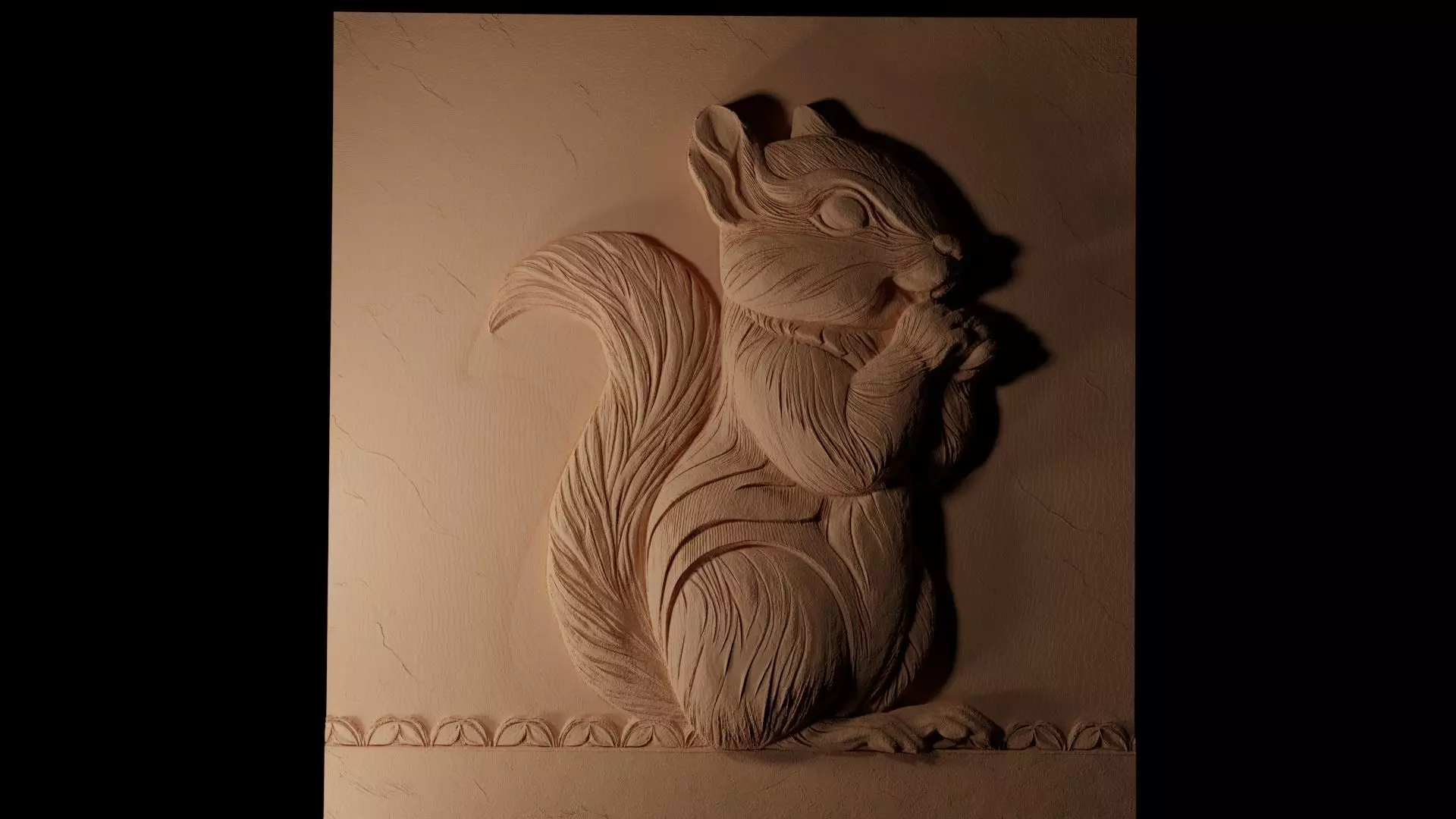 Chipmunk CNC 3d Print High Relief Sand Casting 3D print model_0