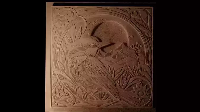 Chaparral CNC 3d Print High Relief Sand Casting