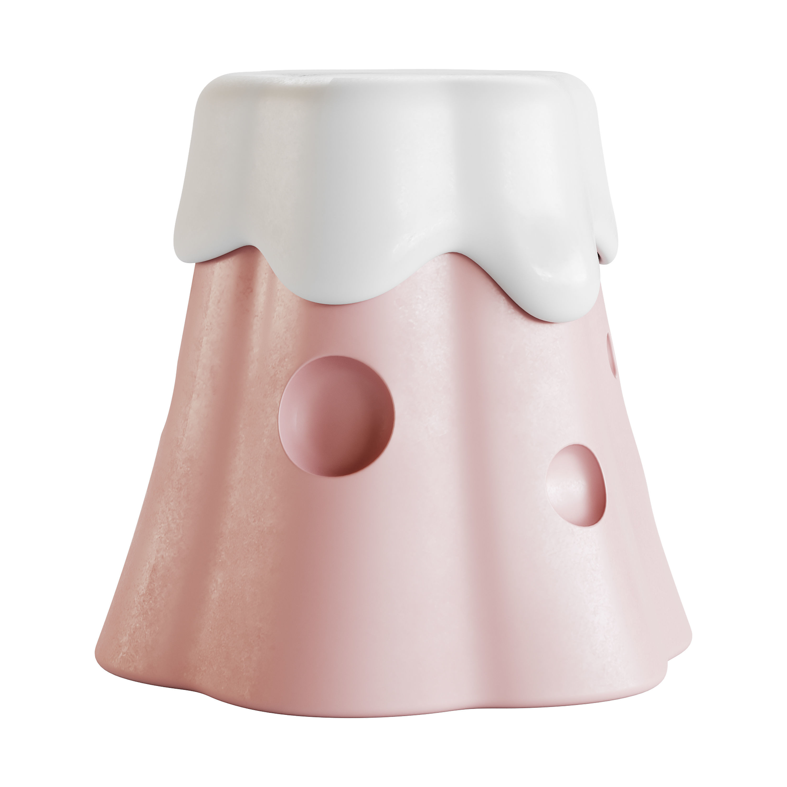 Cute Cheese Side Table 3D model_3