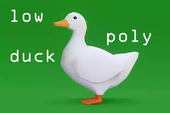 Low Poly Duck