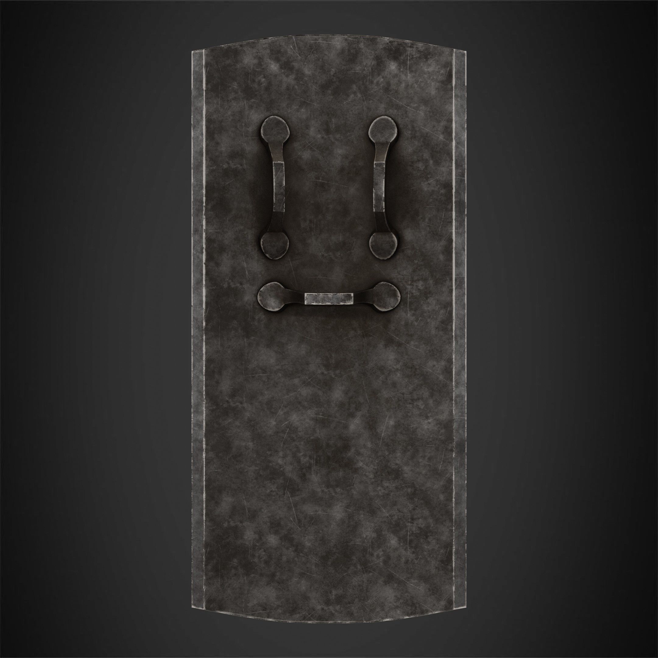 Dark Souls Black Iron Tarkus GreatShield for Cosplay 3D print model_6