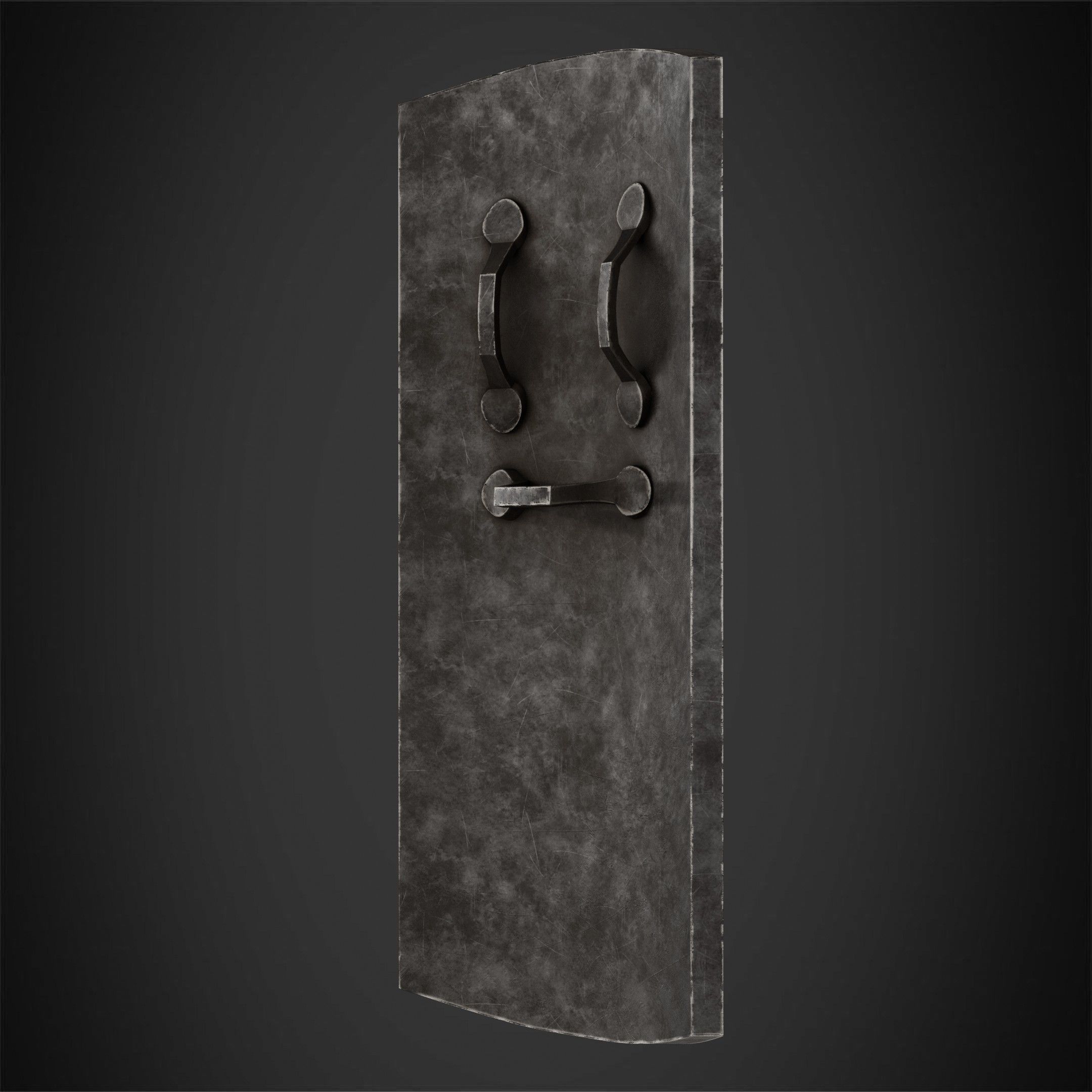 Dark Souls Black Iron Tarkus GreatShield for Cosplay 3D print model_7