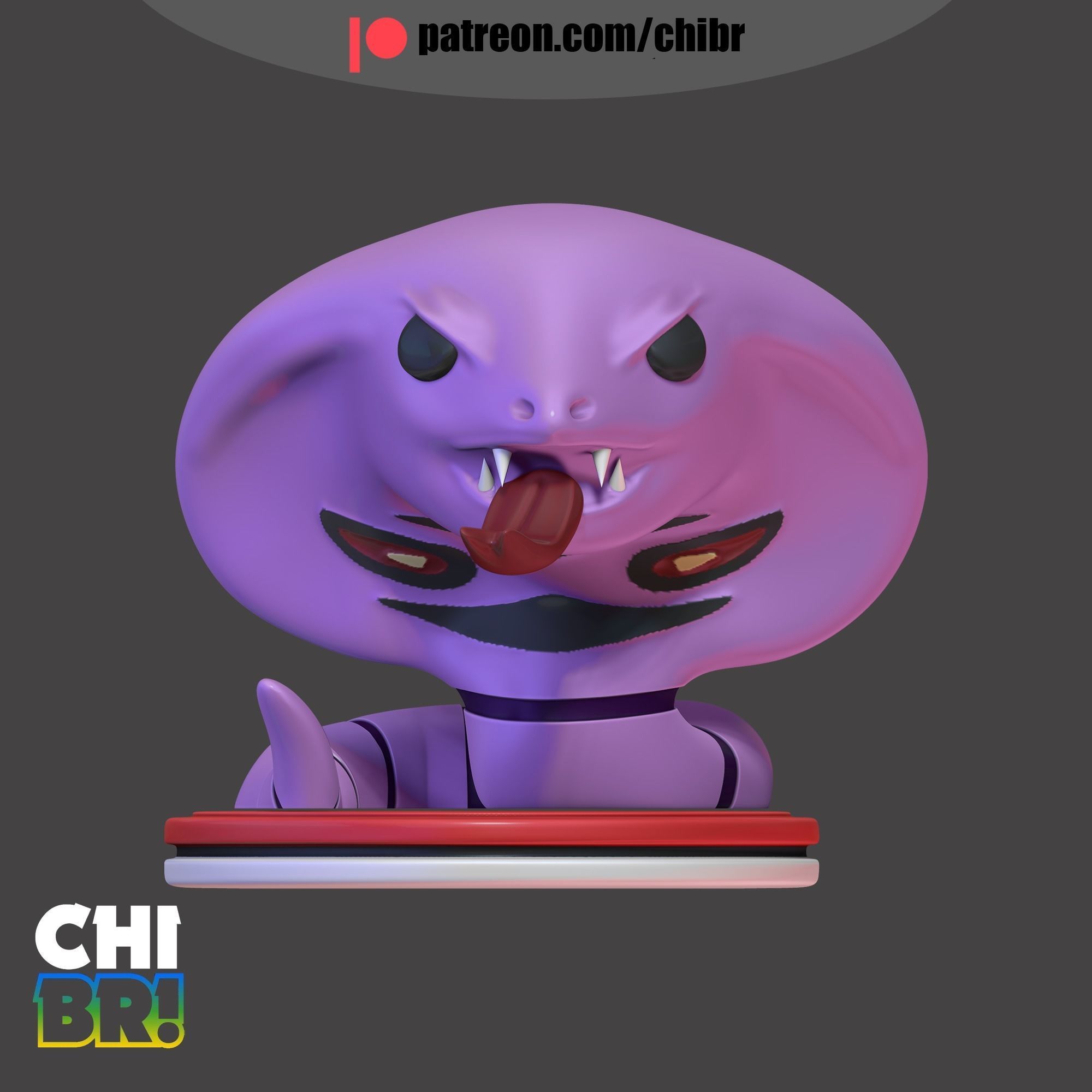 JESSIE and ARBOK - POKEMON - FUNKO 3D print model_1