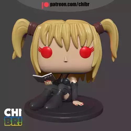 MISA AMANE - DEATH NOTE 3D print model