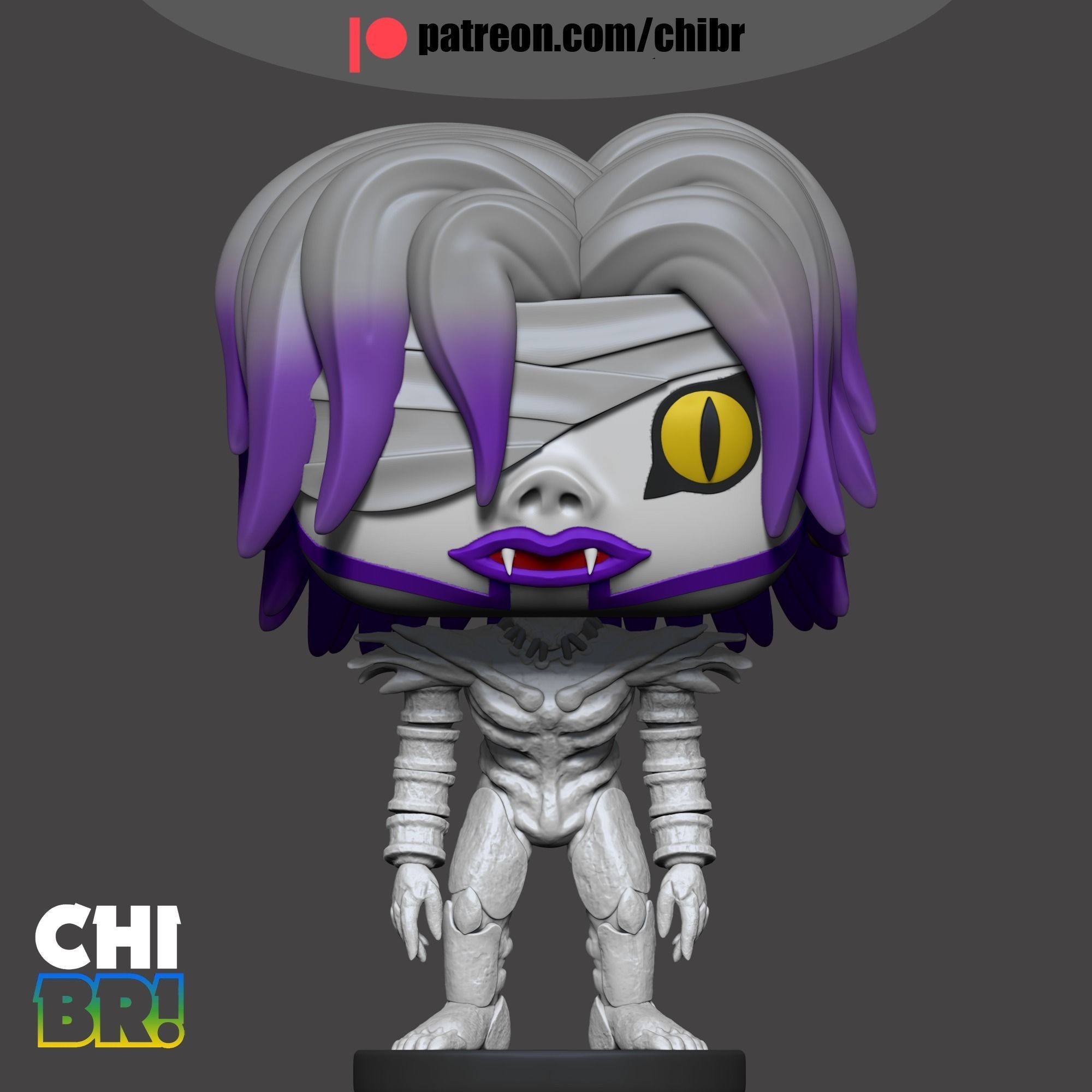 REM SHINEGAMI - DEATH NOTE - FUNKO 3D print model_1