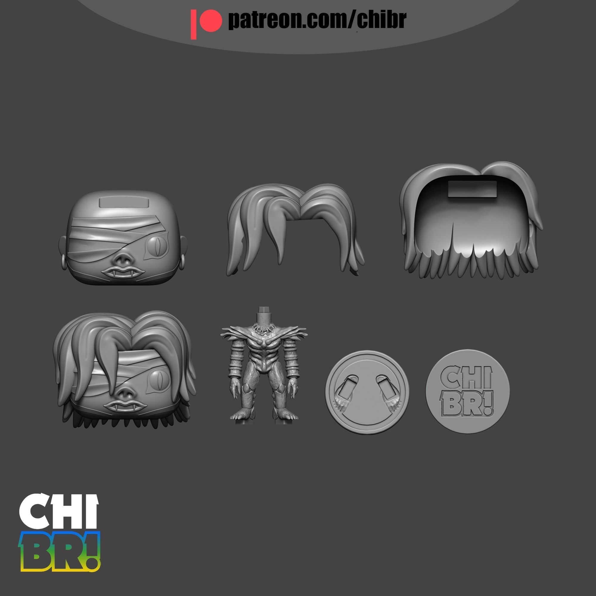 REM SHINEGAMI - DEATH NOTE - FUNKO 3D print model_5