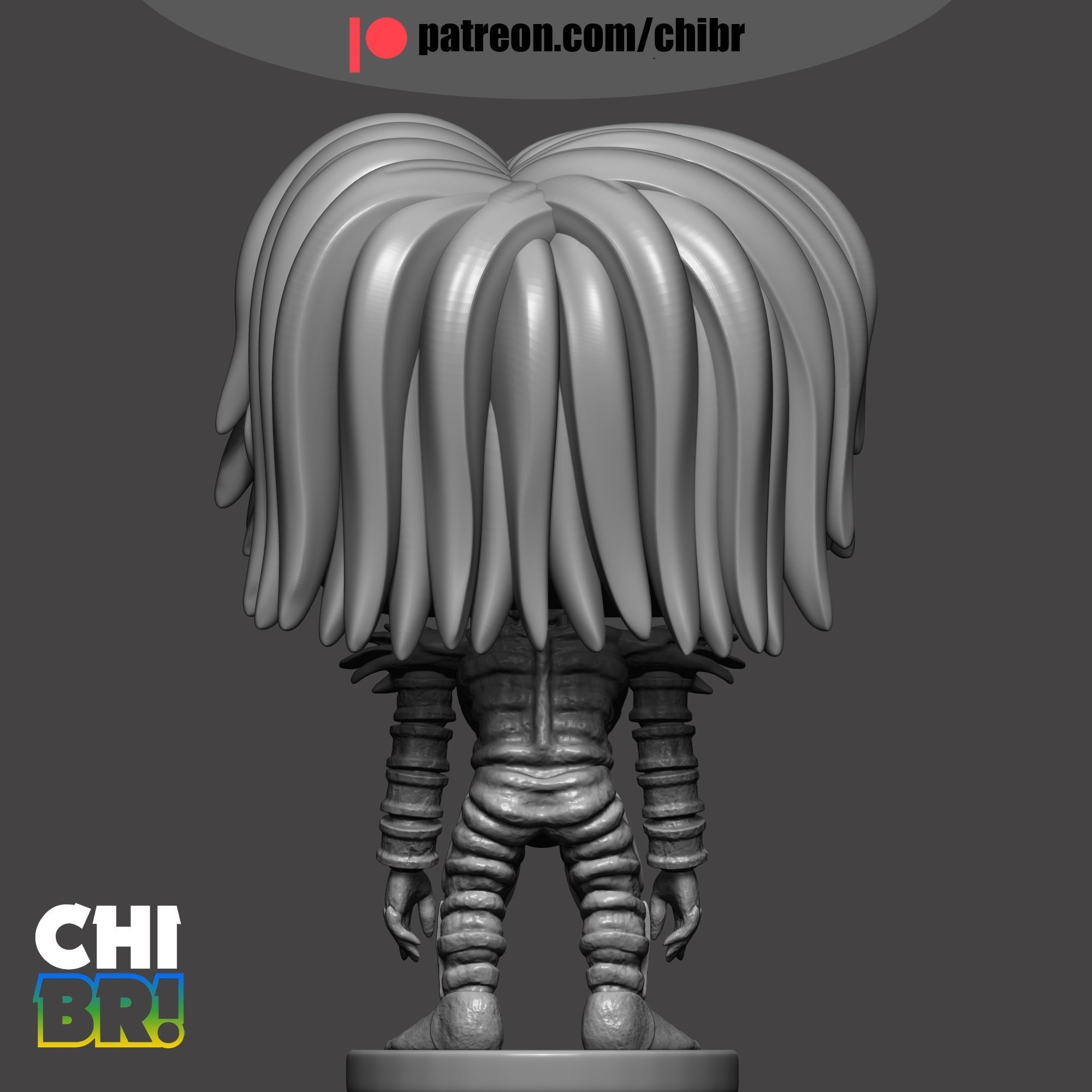 REM SHINEGAMI - DEATH NOTE - FUNKO 3D print model_4