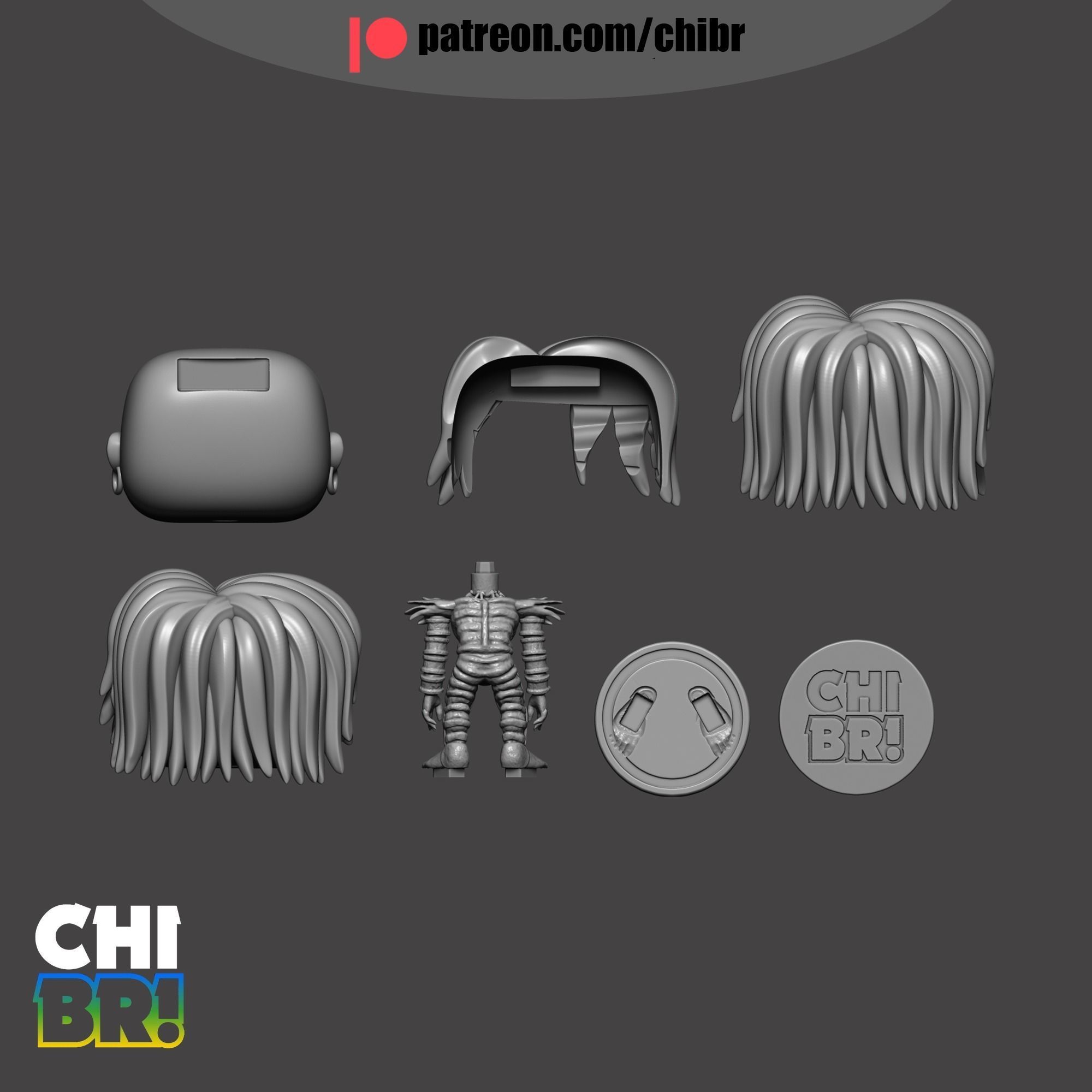 REM SHINEGAMI - DEATH NOTE - FUNKO 3D print model_6