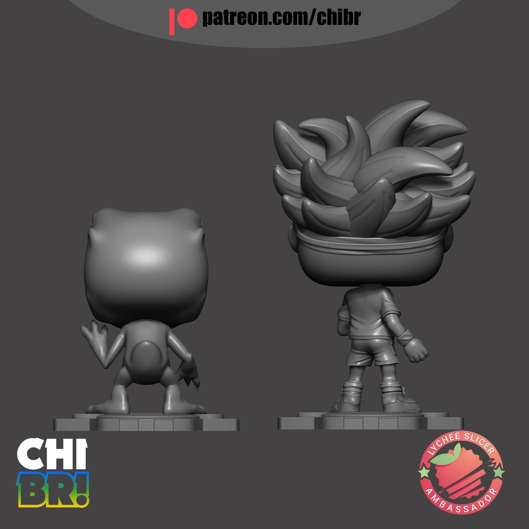 TAICHI - TAI AND AGUMON - DIGIMON - FUNKO 3D print model_4