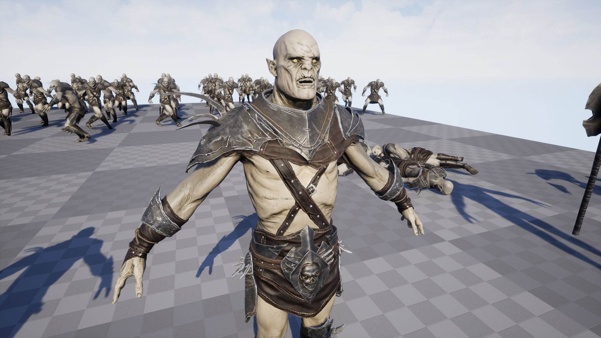 Orc Game ready Low-poly 3D model_23