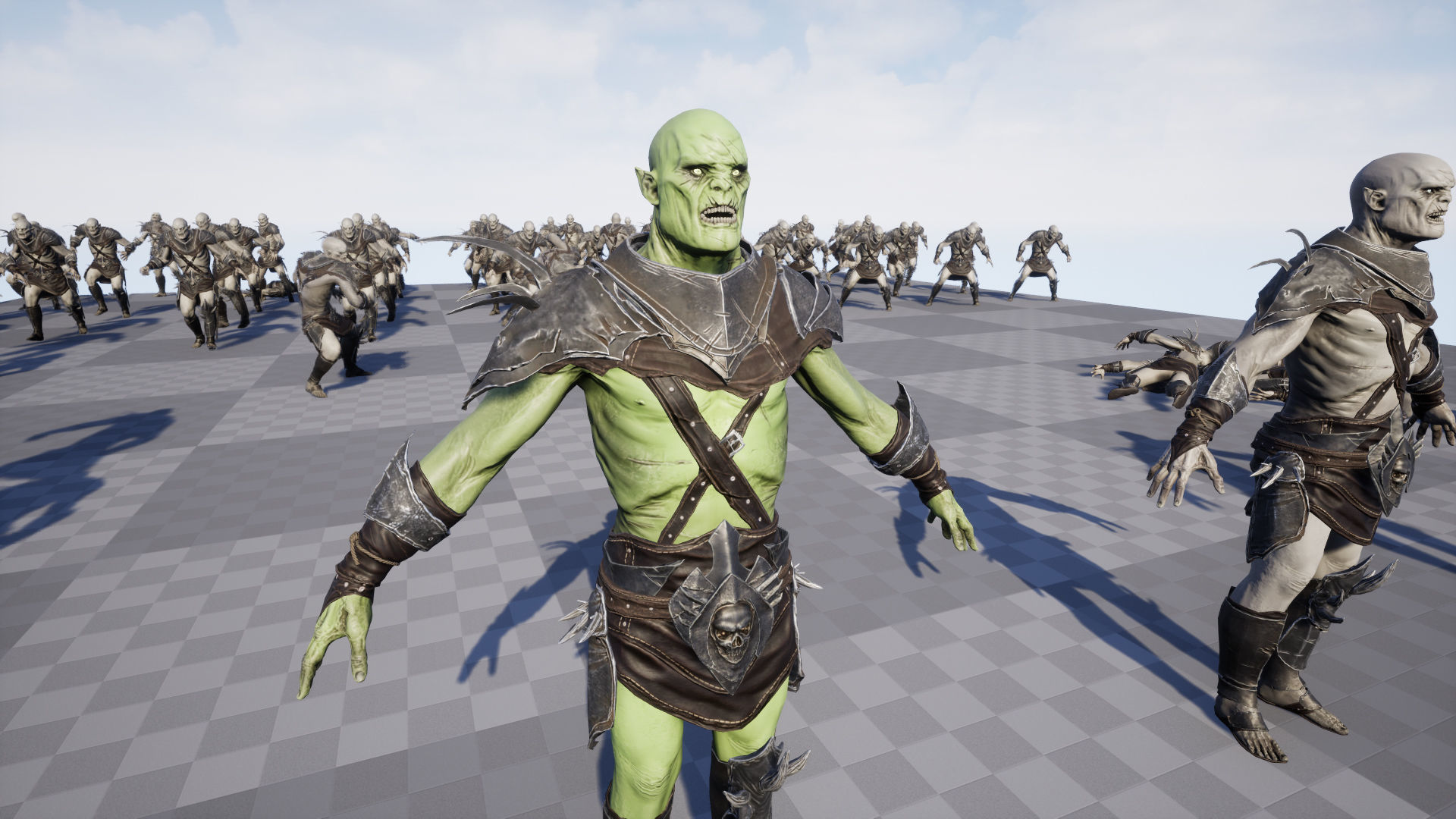 Orc Game ready Low-poly 3D model_21