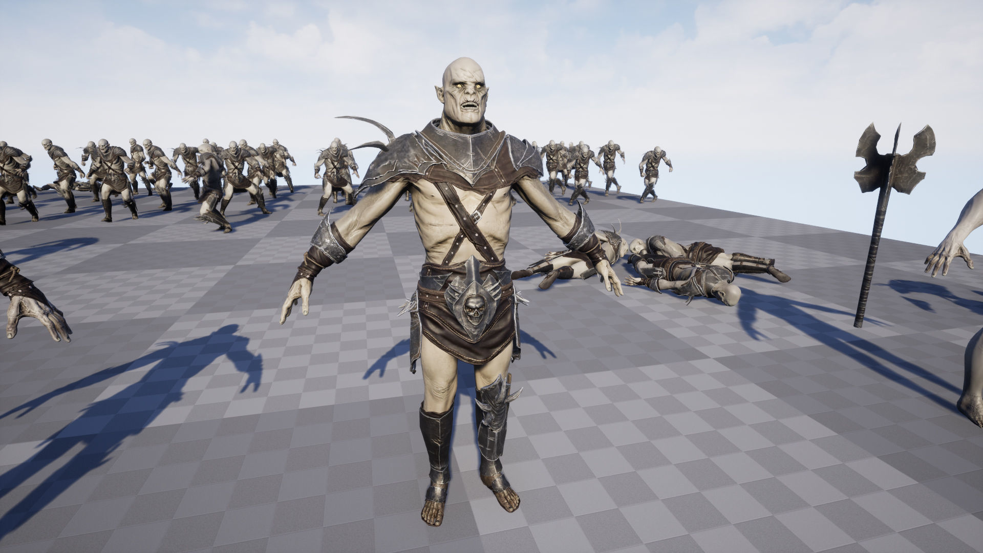 Orc Game ready Low-poly 3D model_27