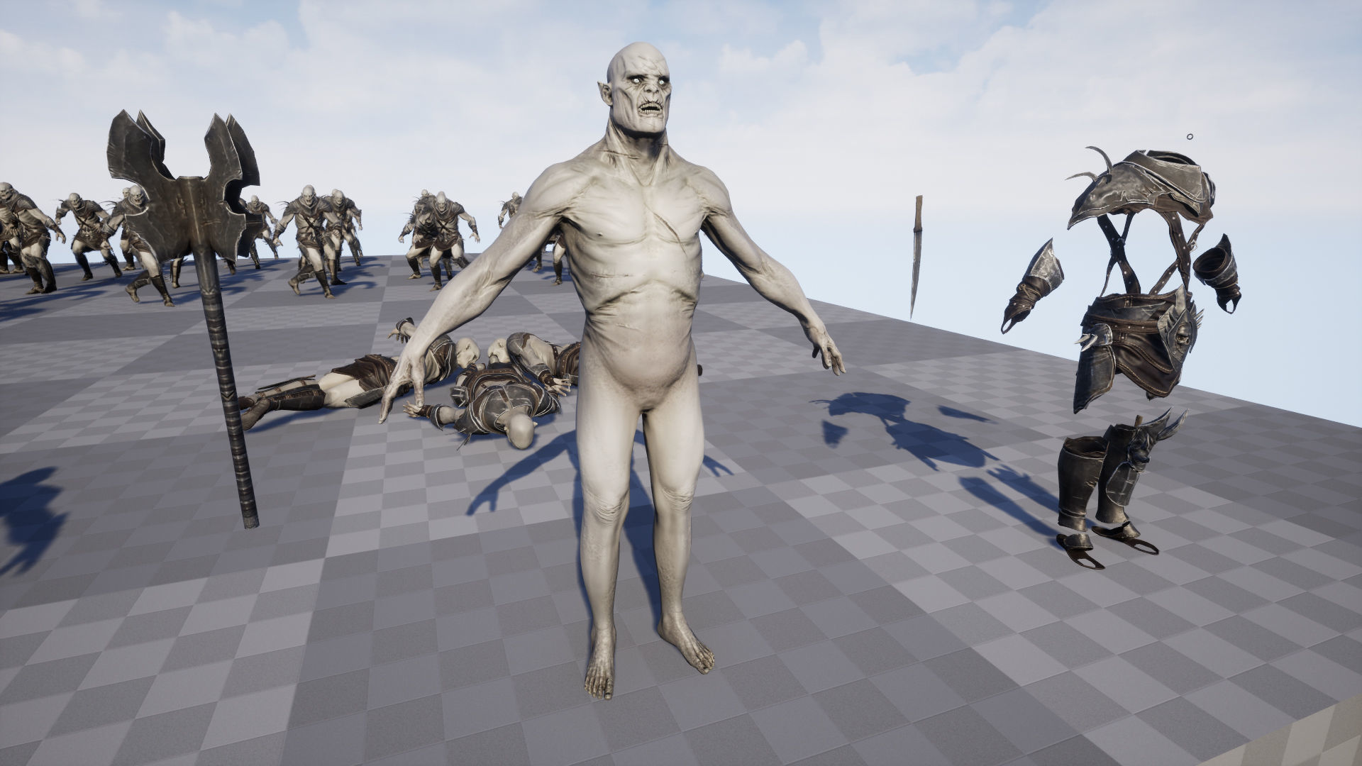 Orc Game ready Low-poly 3D model_24
