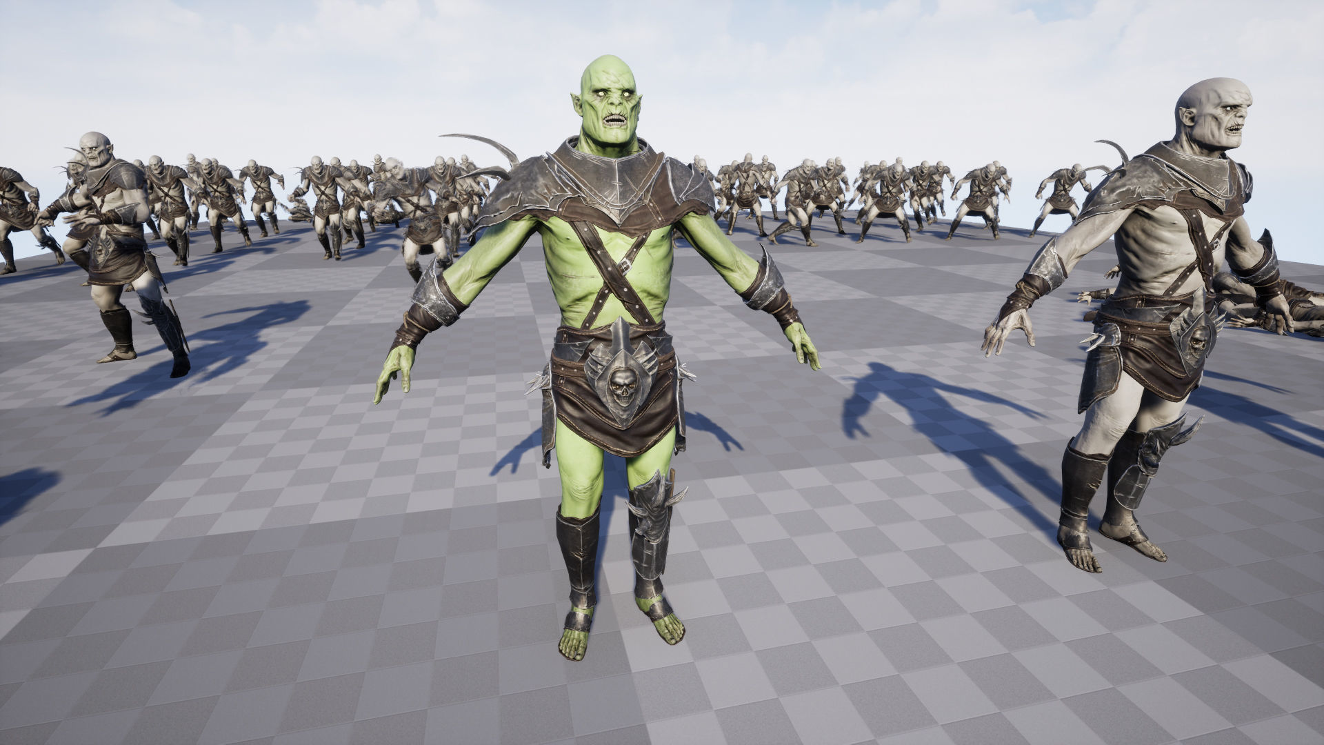 Orc Game ready Low-poly 3D model_25