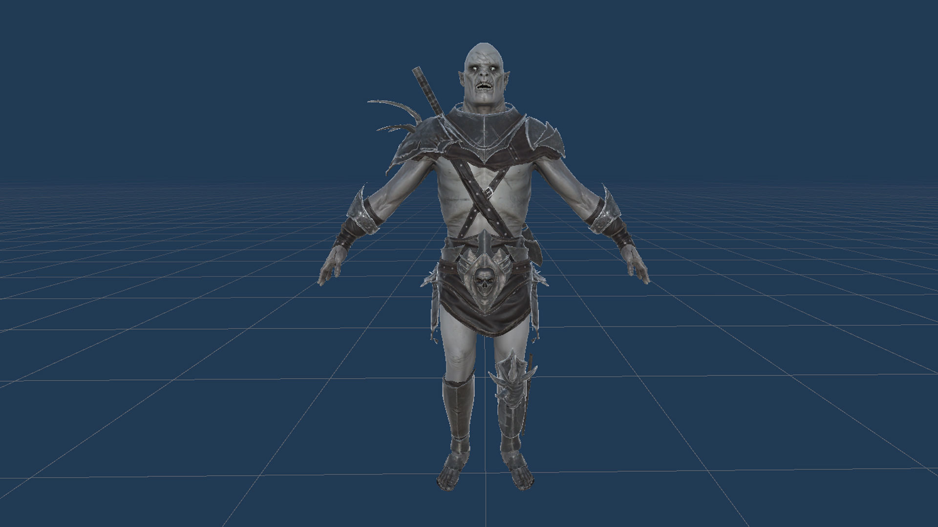 Orc Game ready Low-poly 3D model_30