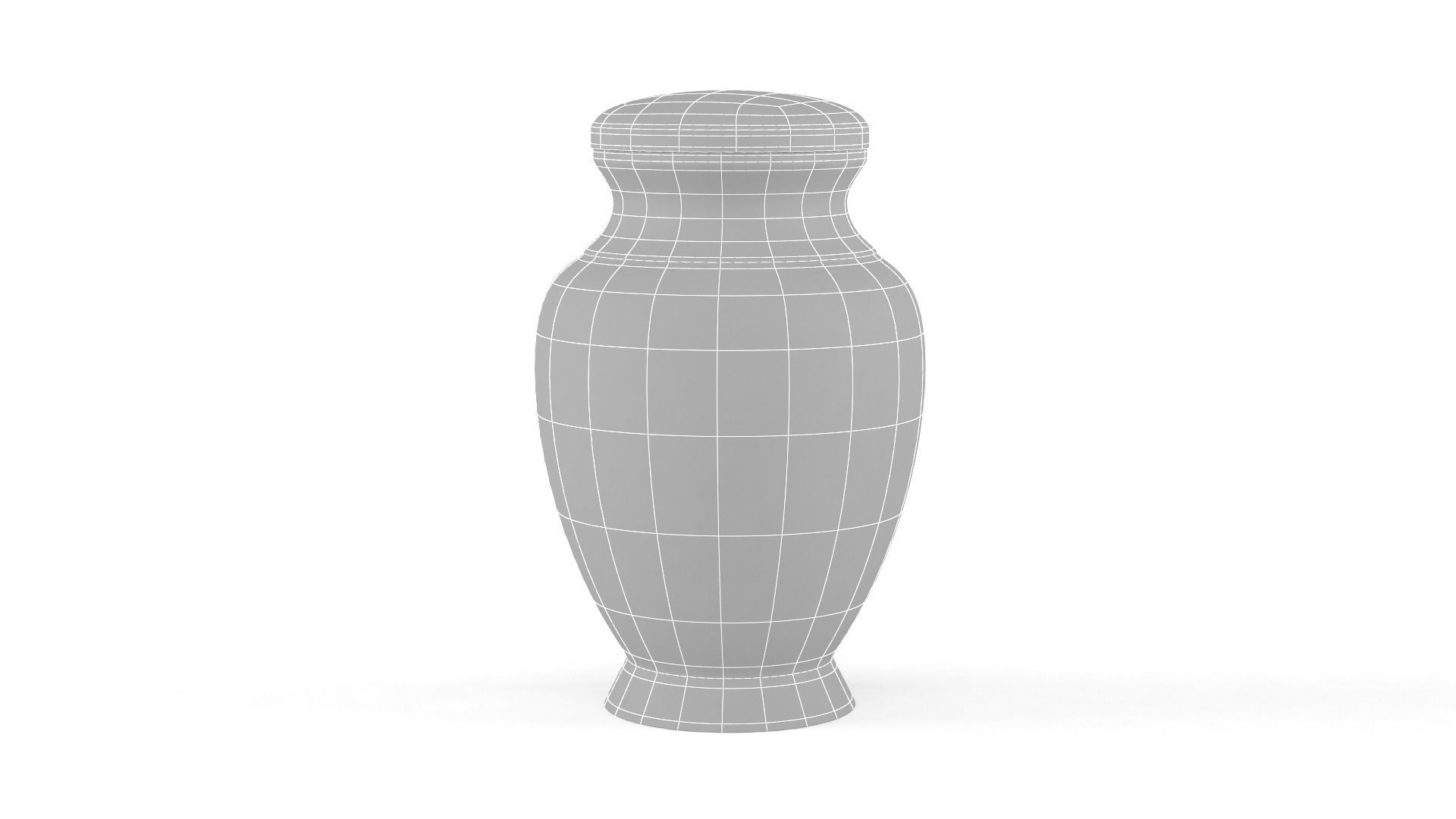 Decorative Urn 3D model_7