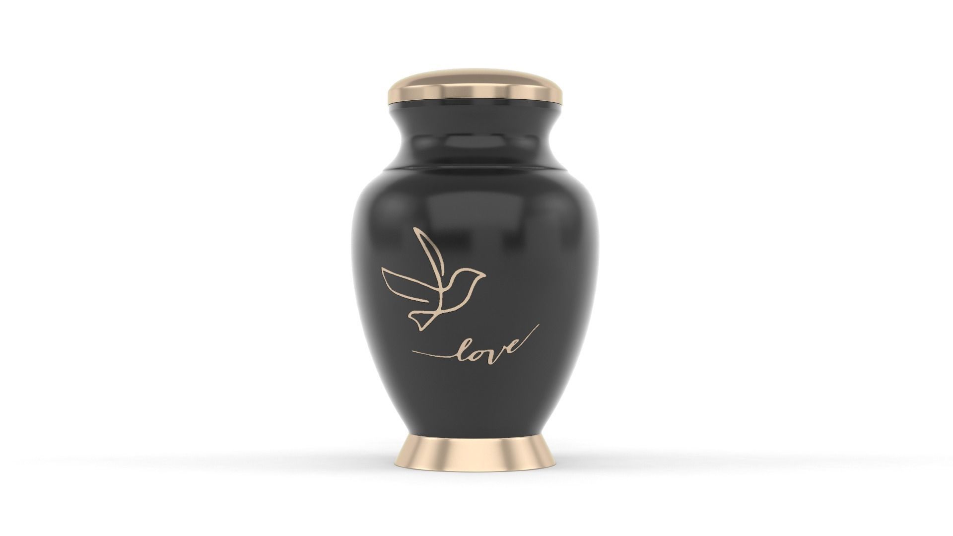 Decorative Urn 3D model_3