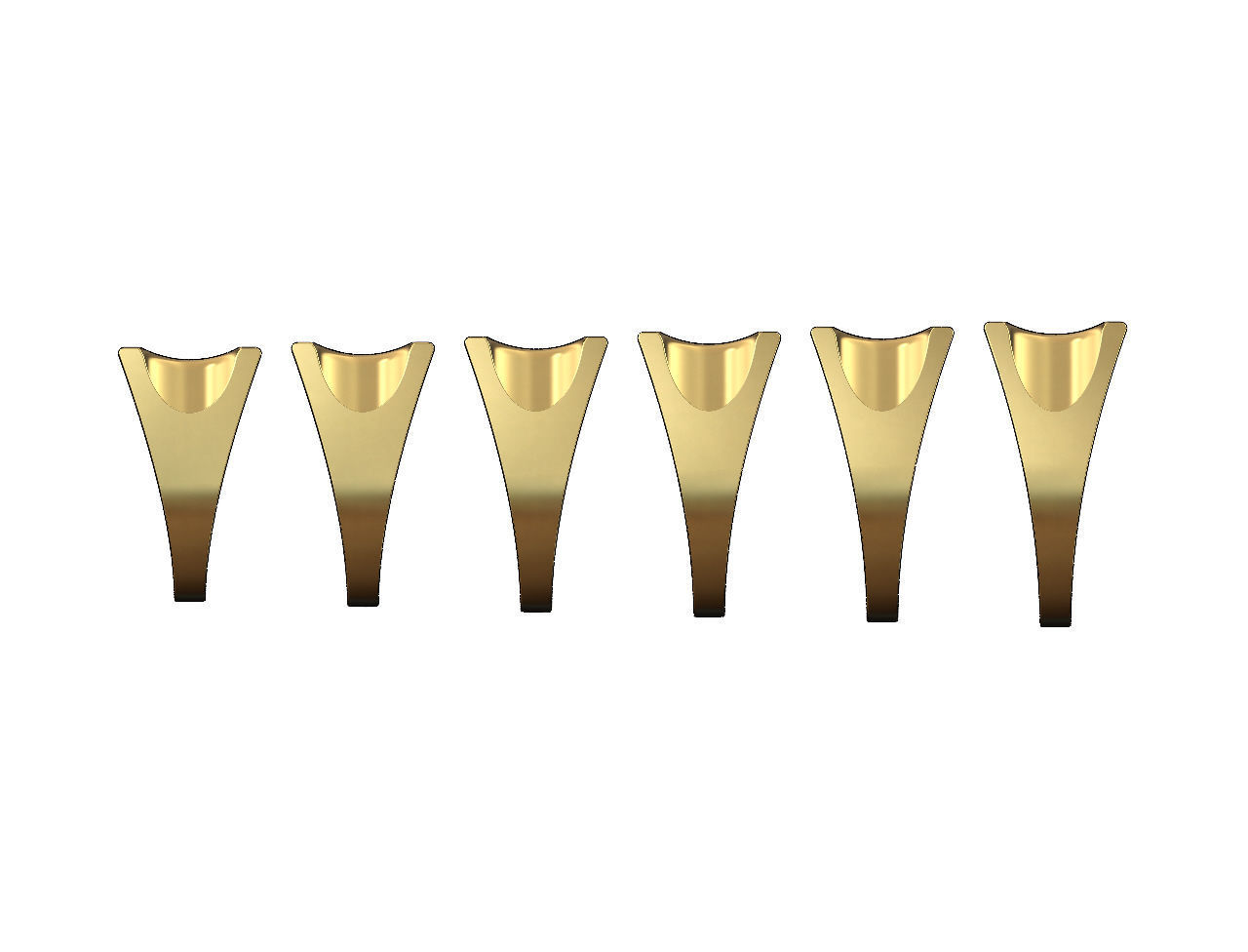 Carved top and sides rectangular signet ring US sizes 6to11 3D print model_2