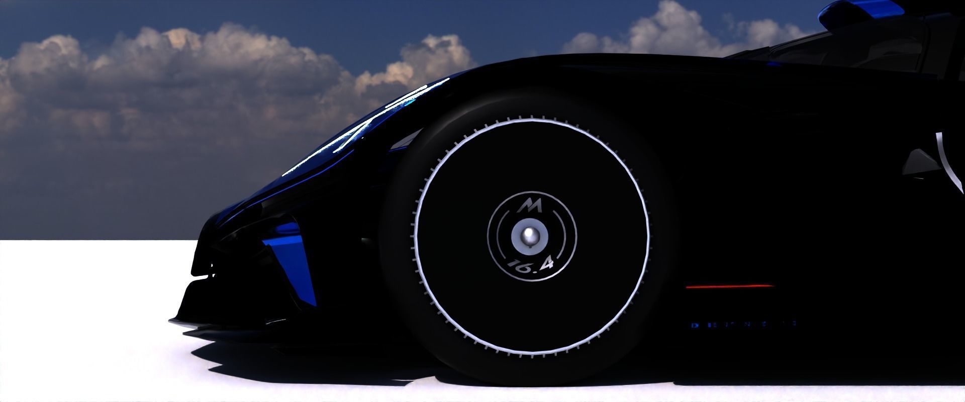 Bugatti Bolide Free 3D model_2