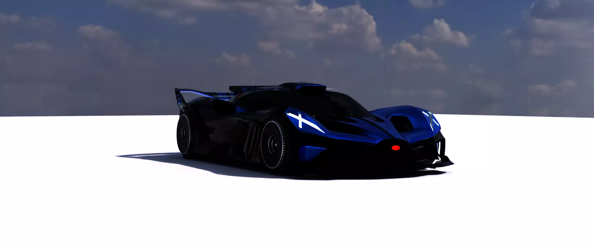 Bugatti Bolide Free 3D model_0