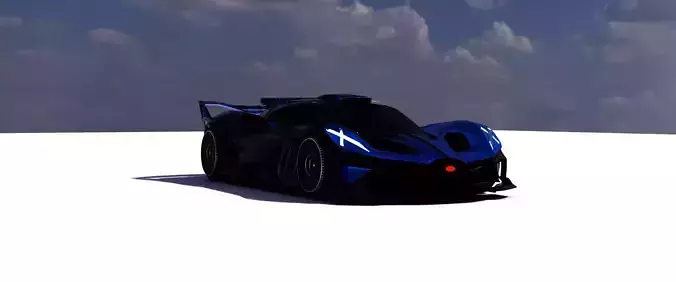 Bugatti Bolide Free 3D model