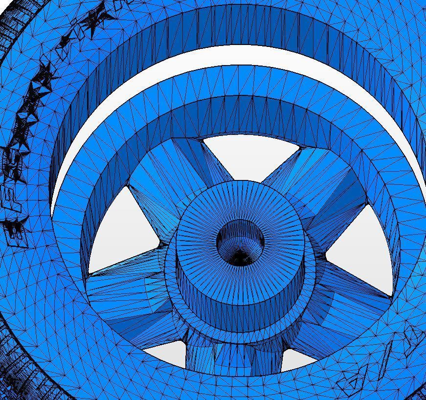 Wheels for scale model of Camaro Z28 1982 3D print model_10