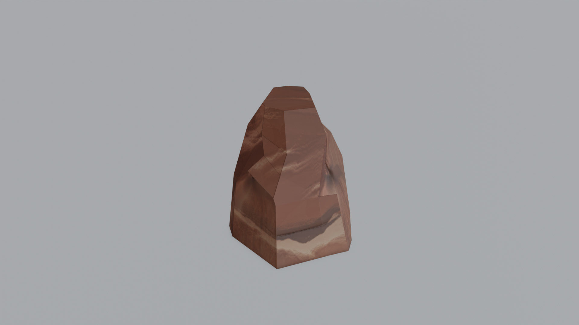 Stylized rocks Pack pbr Low-poly 3D model_4
