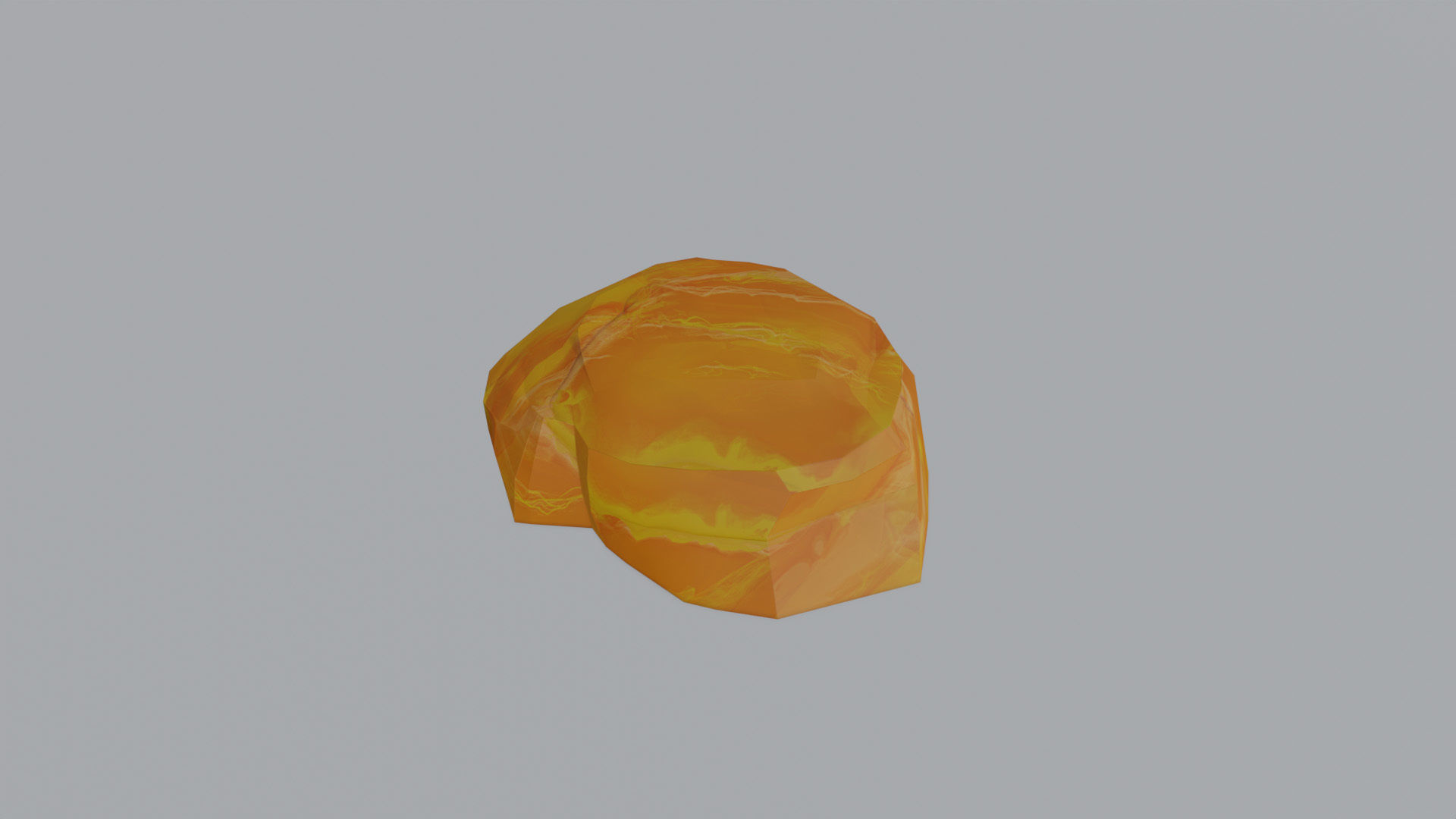 Stylized rocks Pack pbr Low-poly 3D model_8