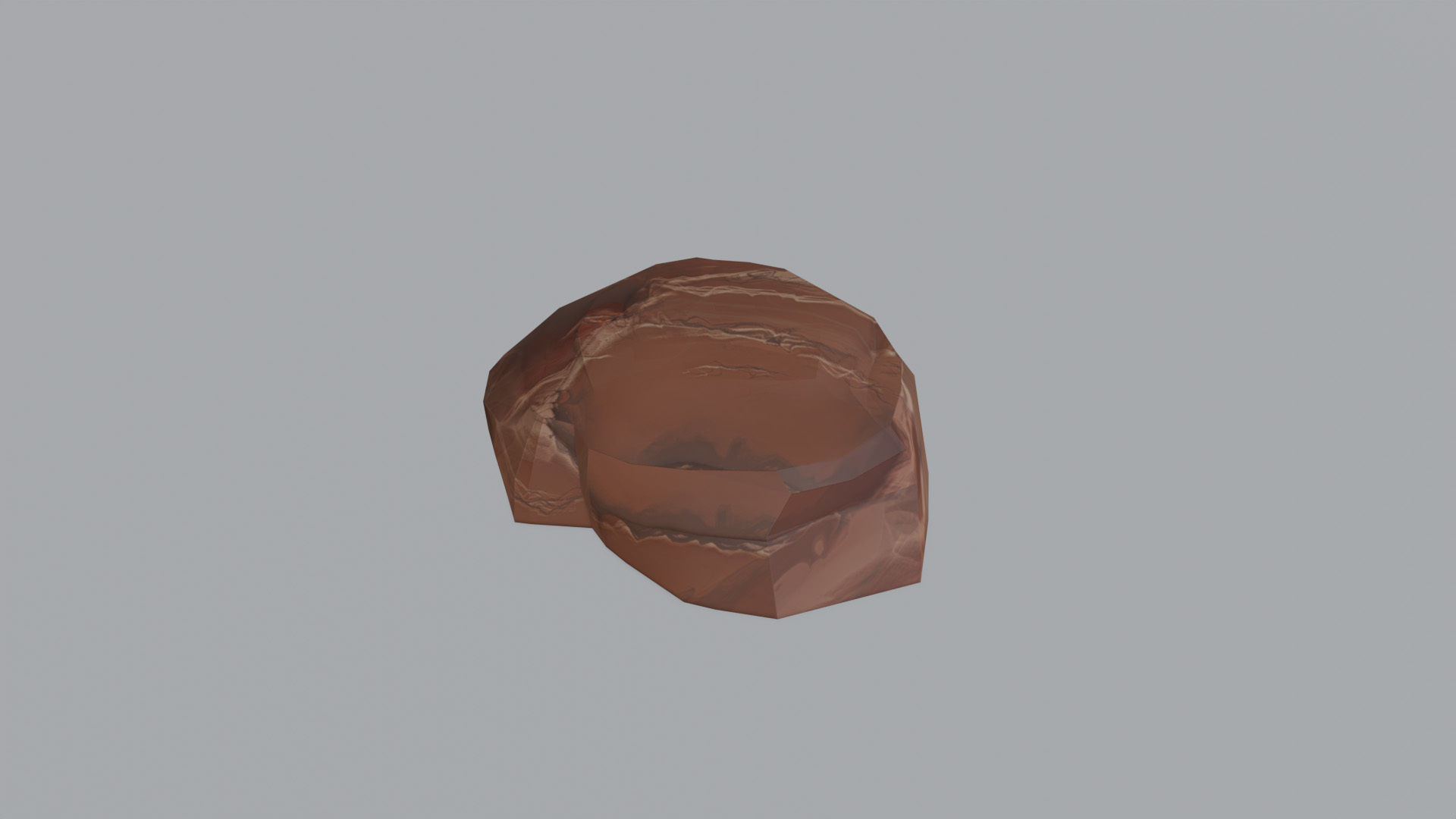 Stylized rocks Pack pbr Low-poly 3D model_1
