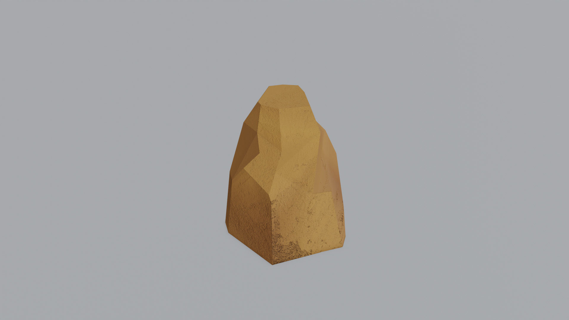 Stylized rocks Pack pbr Low-poly 3D model_25
