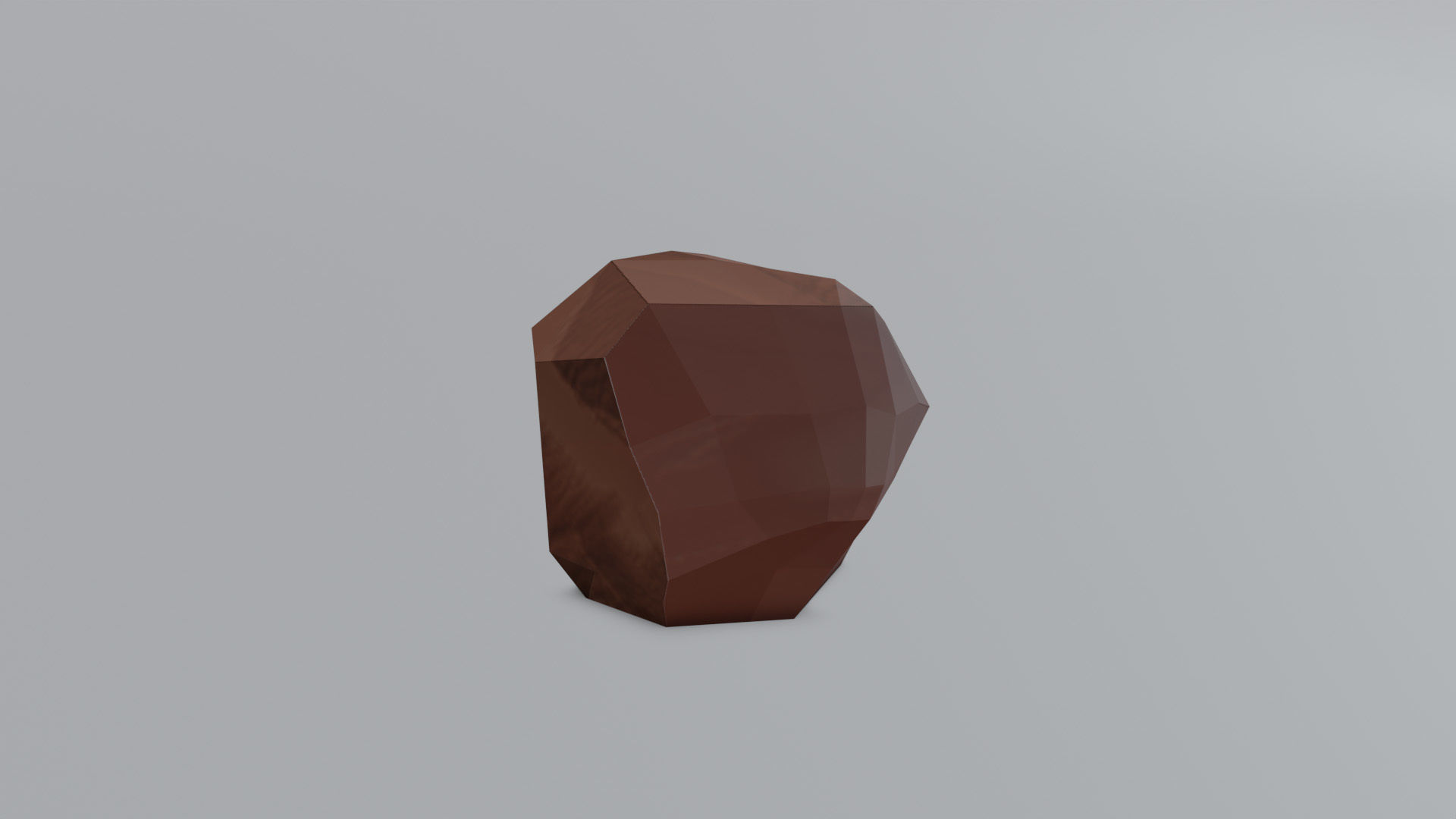 Stylized rocks Pack pbr Low-poly 3D model_7