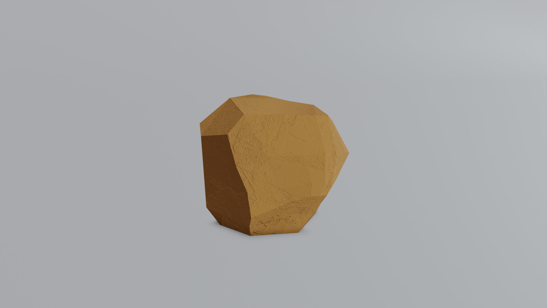 Stylized rocks Pack pbr Low-poly 3D model_28