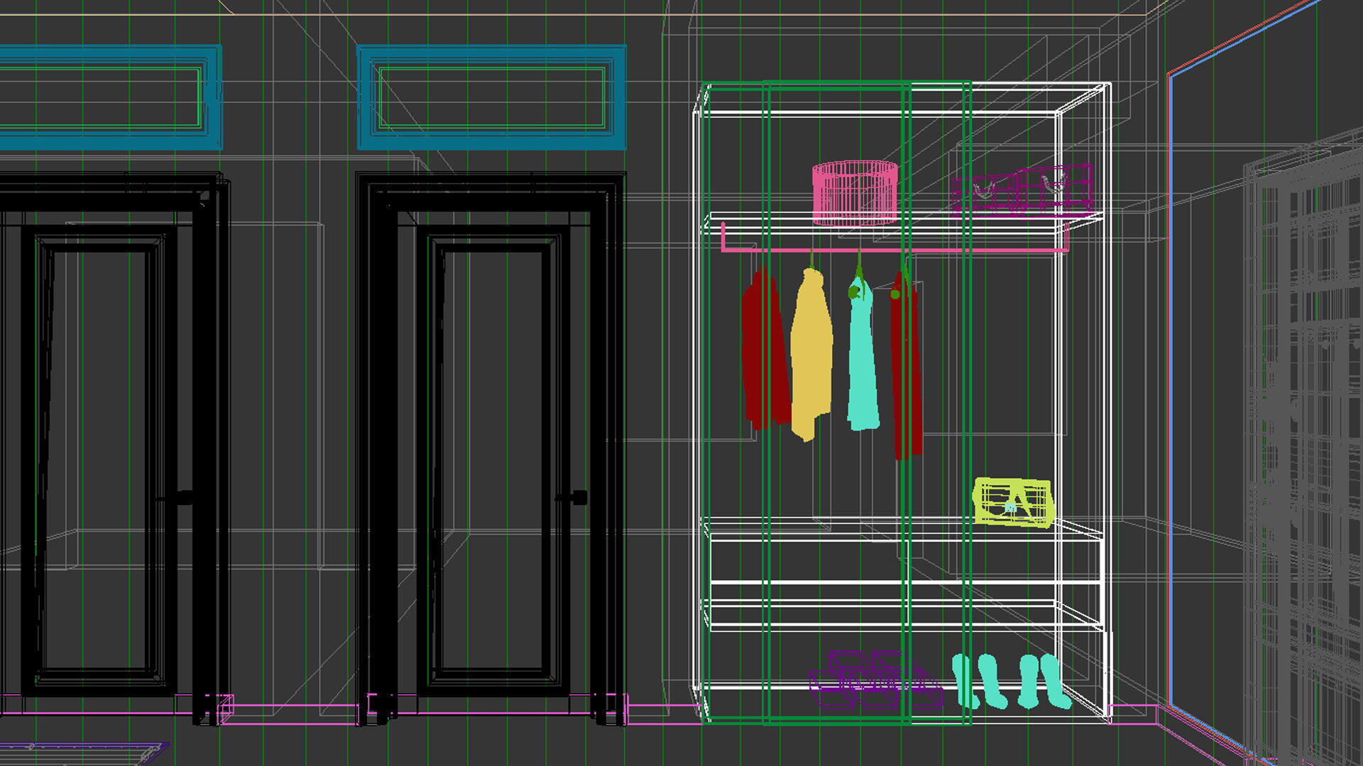 Holl interior design 3D model_18