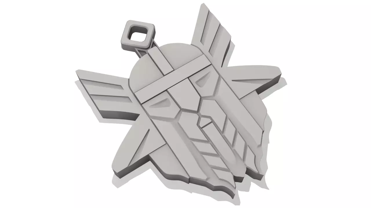 Dwarf Pendant 3D print model_0