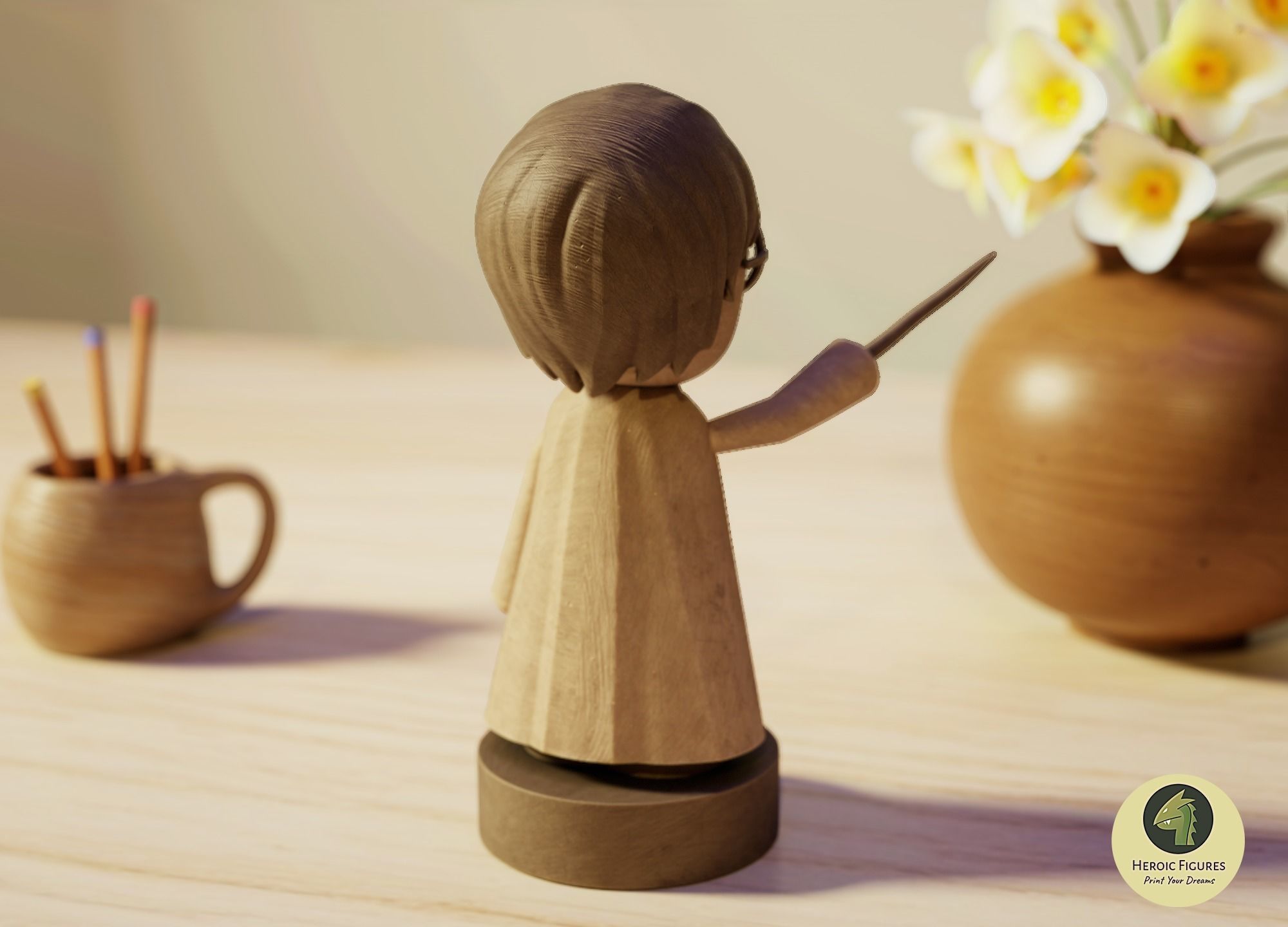 Harry Potter - 3Dprintable - v1 3D print model_3