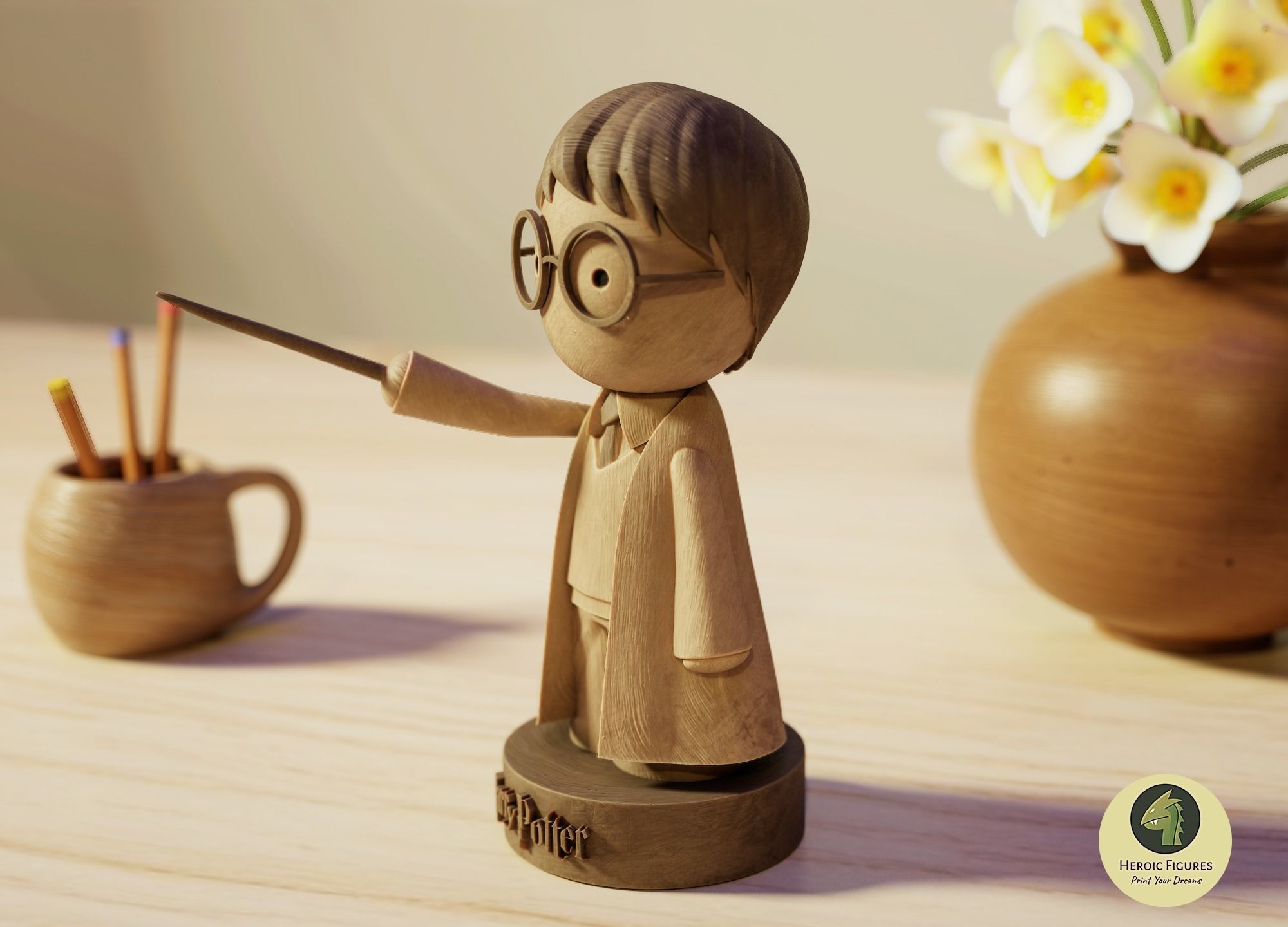 Harry Potter - 3Dprintable - v1 3D print model_2