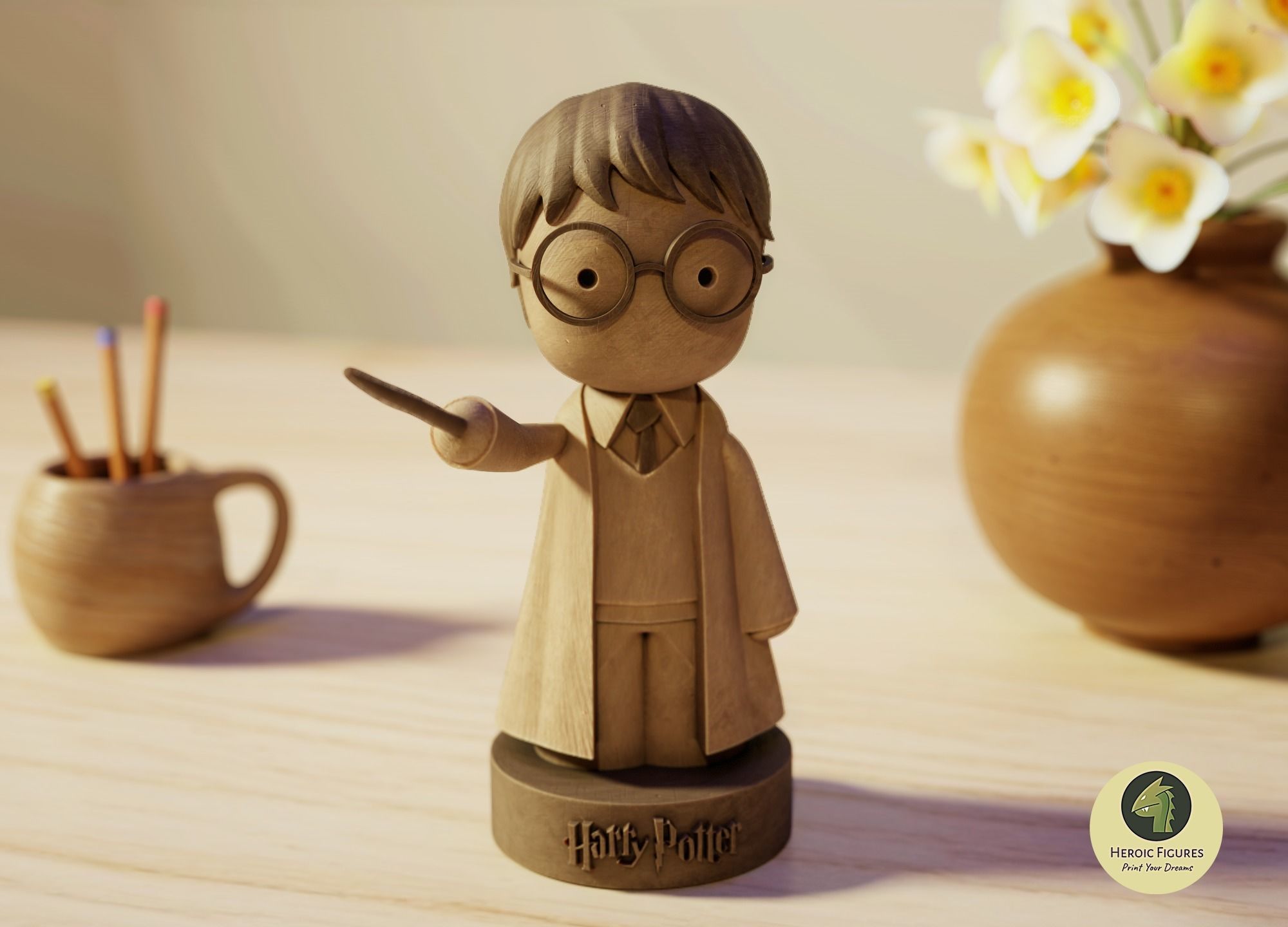 Harry Potter - 3Dprintable - v1 3D print model_5
