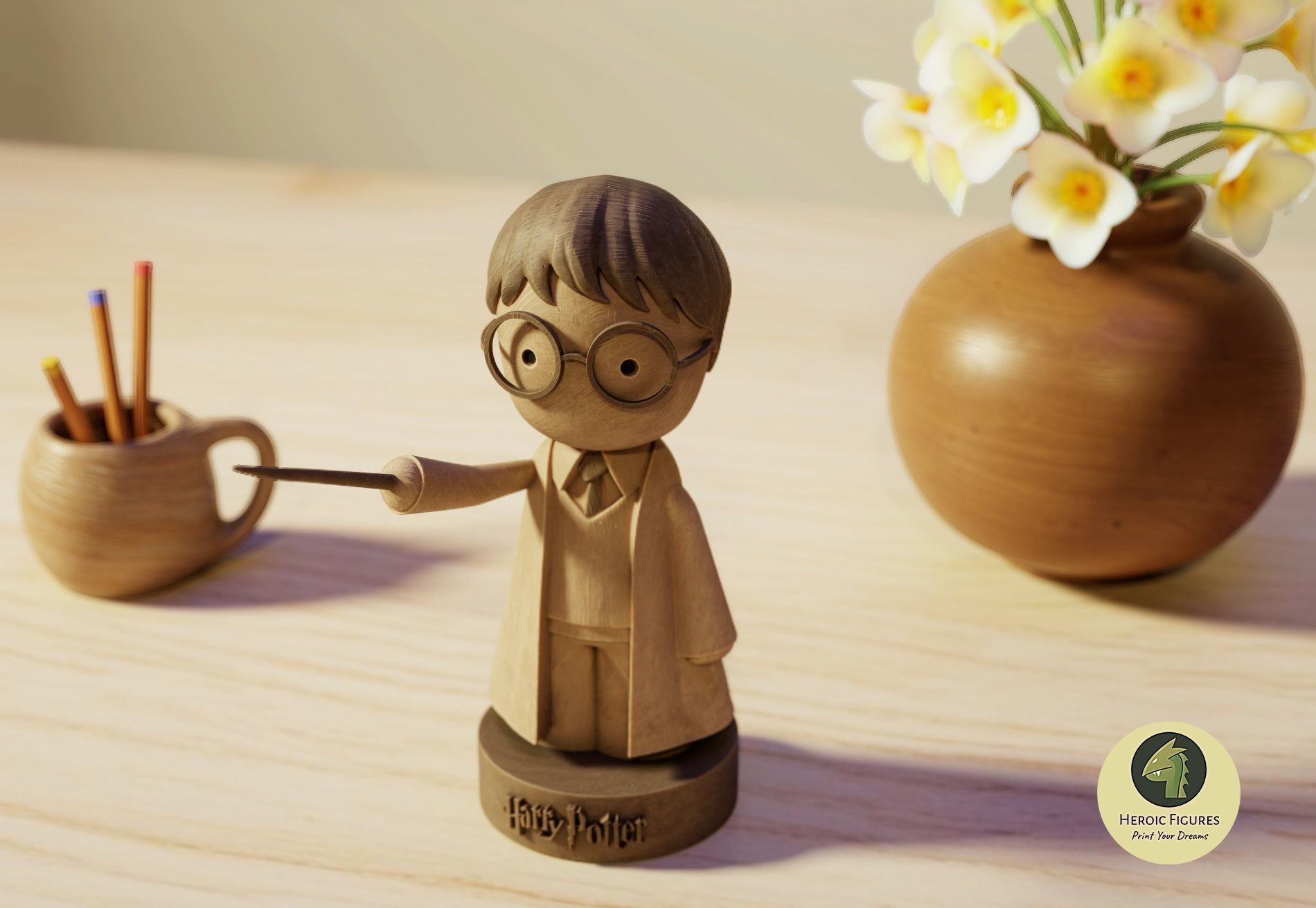 Harry Potter - 3Dprintable - v1 3D print model_6