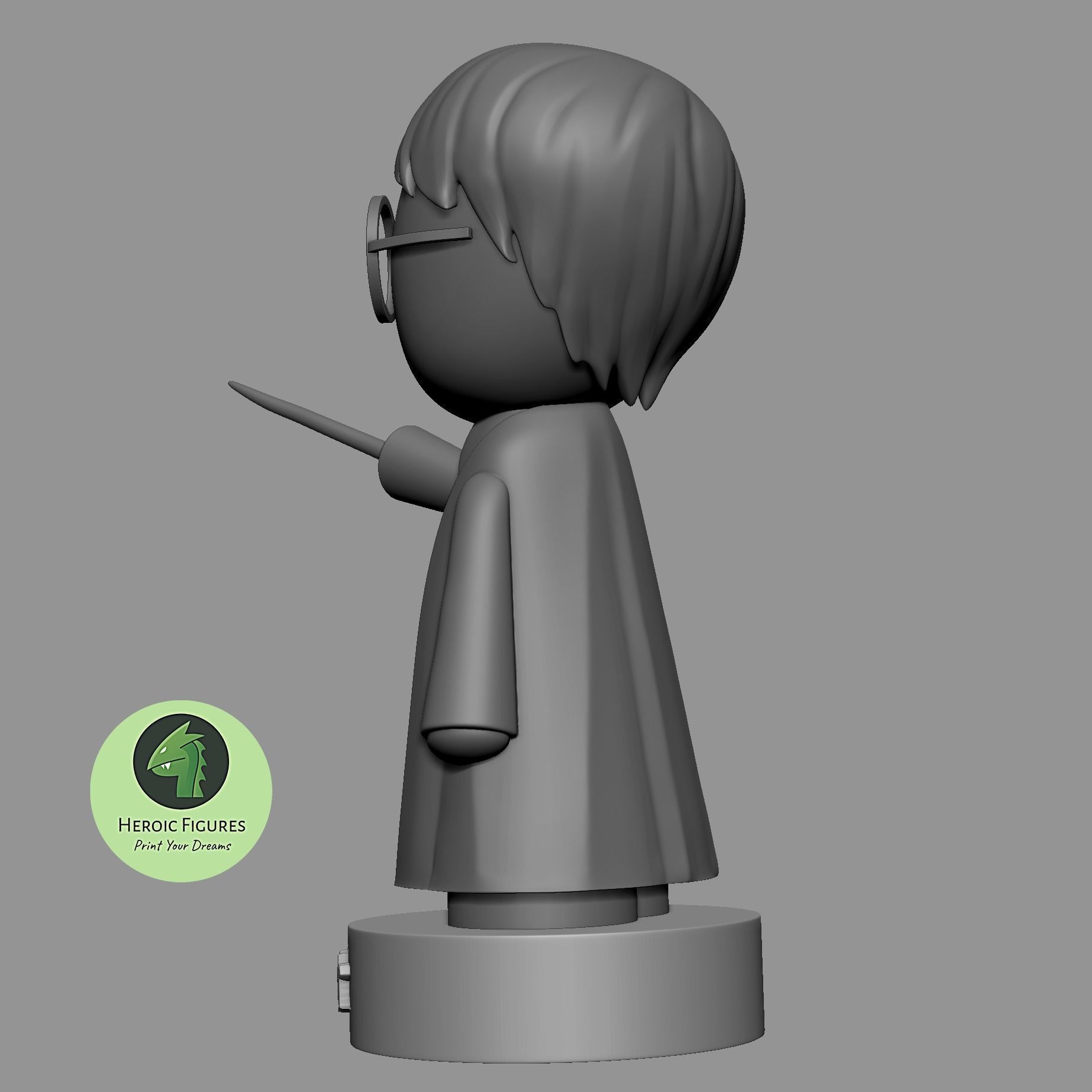 Harry Potter - 3Dprintable - v1 3D print model_9