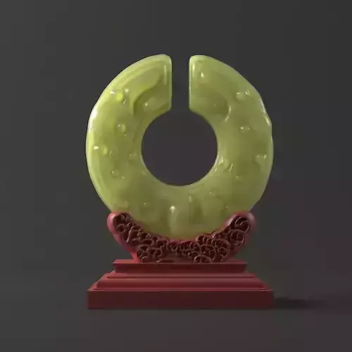 Ancient Jade cultural relics artifacts unearthed