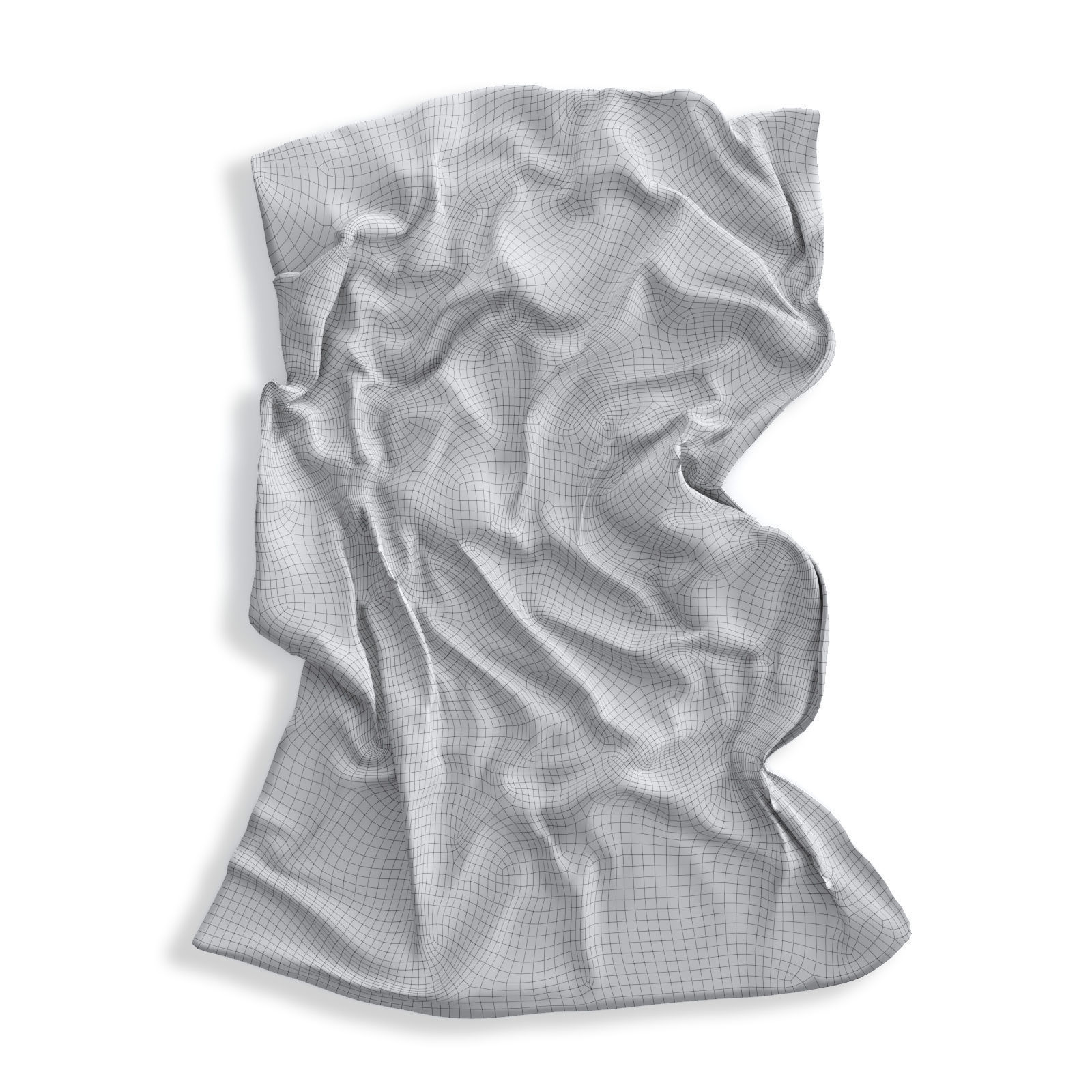 Linear Crunch 2018 wall art 3D model_5