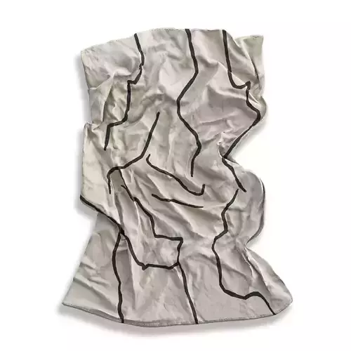 Linear Crunch 2018 wall art 3D model