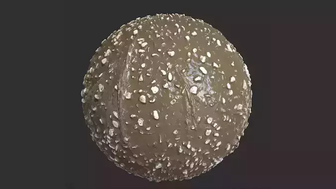 Mud Pebbles Pbr 4k Texture