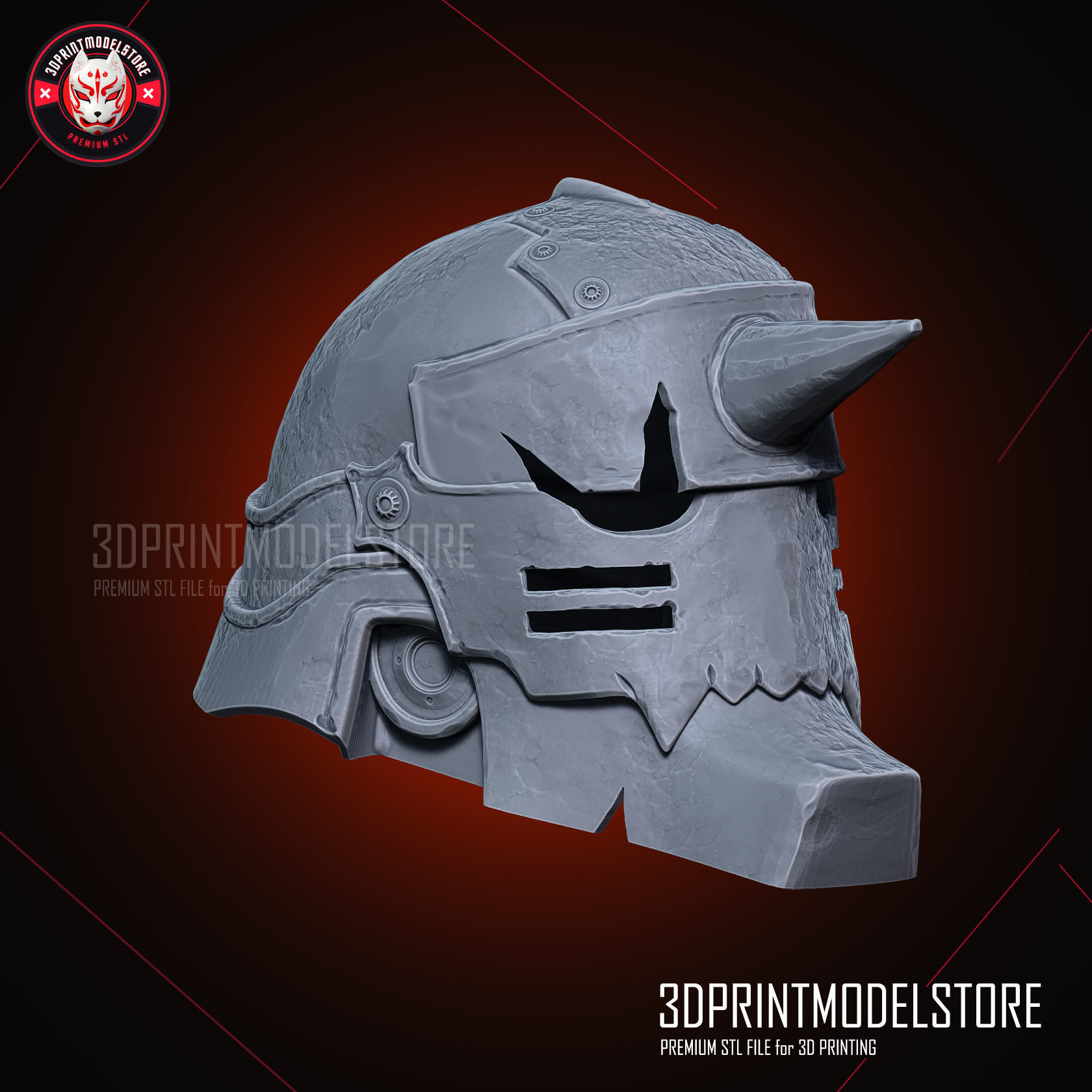 Alphonse Elric Helmet - Fullmetal Alchemist Cosplay 3D print model_6