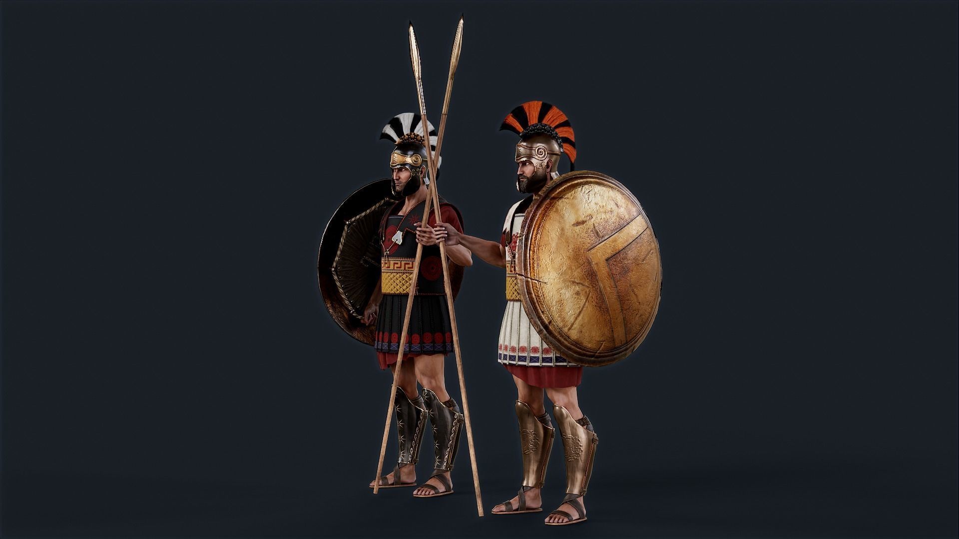 SPARTAN1 Low-poly 3D model_6