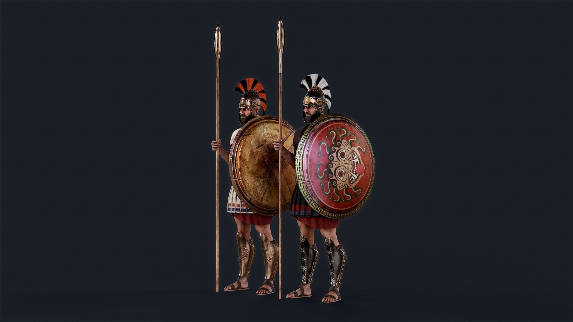 SPARTAN1 Low-poly 3D model_7