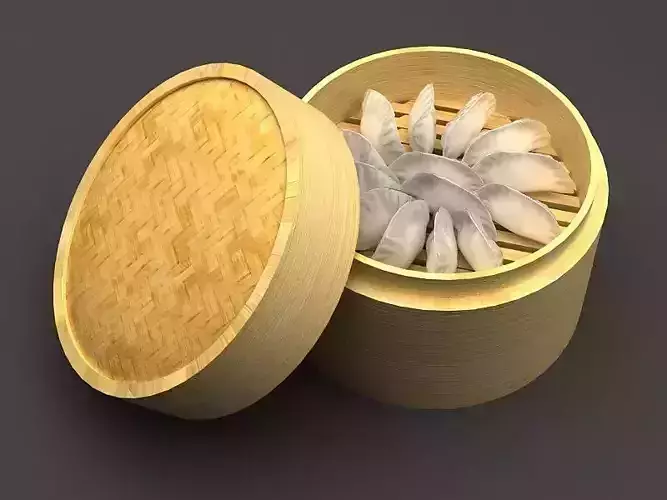 dumplings in kind steamed drawer food