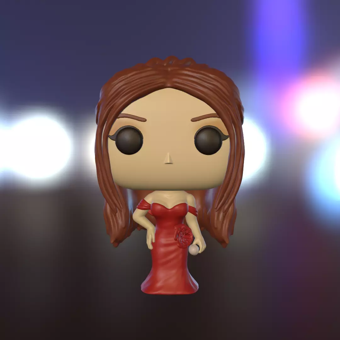 Funko Christina Aguilera 3D print model_0