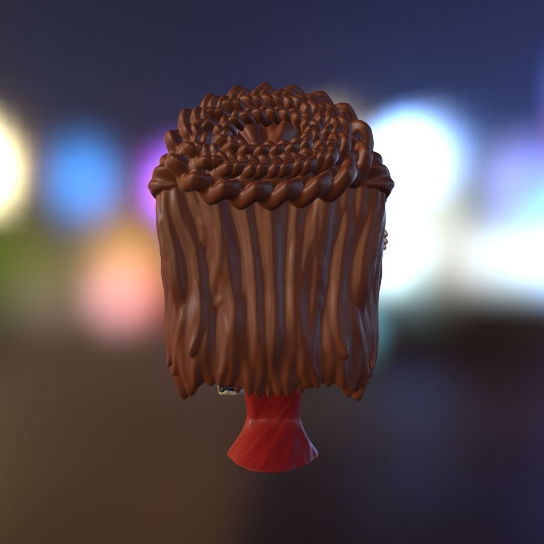 Funko Christina Aguilera 3D print model_3